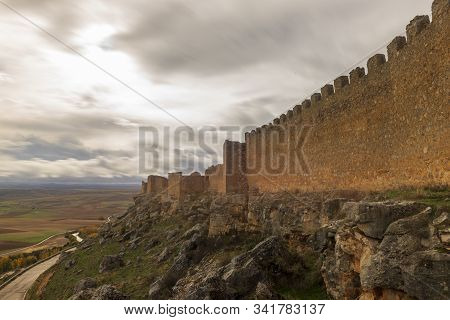 Gorzmaz Fortress A Very Cloudy Day In Soria