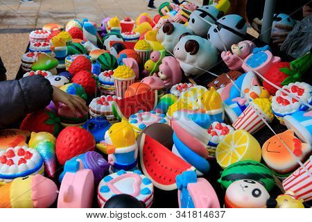 Colorful Squishy Toys For Children In The Market