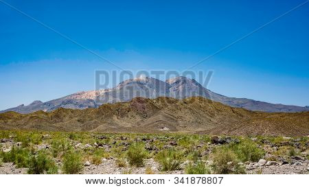 The View Of Taftan Volcano In Iran