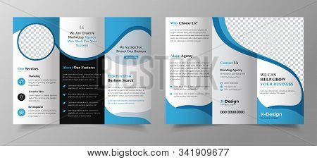 Corporate Company Trifold Brochure Design Proposal Template