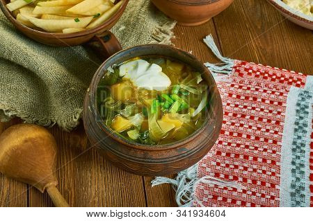 Russian  Cabbage And Turnip Soup