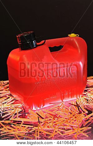 危险在一起。气体和匹配。不要混合。