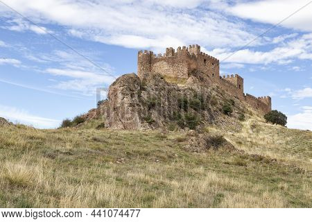 Castle At Riba De Santiuste, Castilla La Mancha, Spain