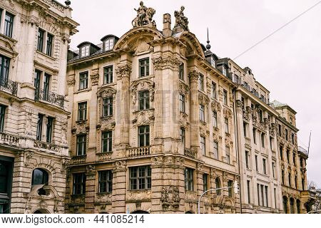Palace Of Justice In Munich, Germany. Side View