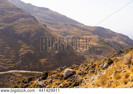 Mountain View, Heraklion District, Crete Island, Greece