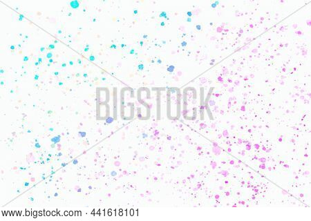 Pastel background with wax melted crayon art