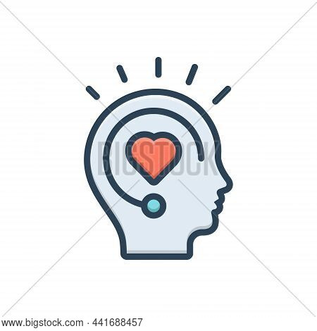 Color Illustration Icon For Inspiration Spur Stimulus Encouragement Boost Fillip Incentive Motivatio