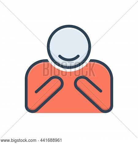 Color Illustration Icon For Eager Avid Fervent Impatient Fervent Enthusiastic Passionate Acquisitive