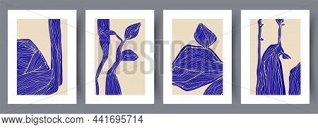 Printable Wall Art Vector Poster Set Vector.