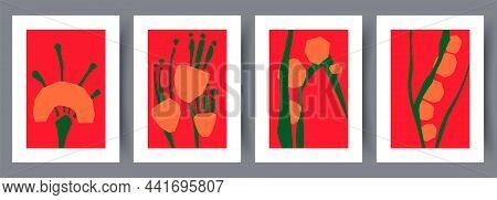 Printable Wall Art Vector Poster Set Vector.