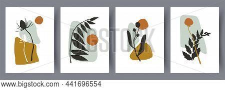 Abstract Vector Wall Art Background.