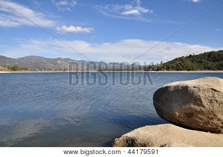 Shoreline of Lake Hemet
