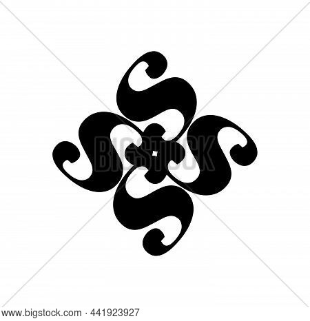 S Company Unit Monogram. Ssss Initial Name Monogram.