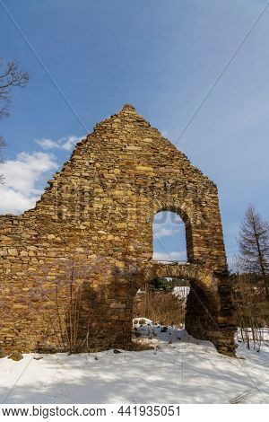 Ironworks - coal in Kovarska, Krusne Hory, Czech Republic