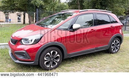 Bordeaux , Aquitaine France - 11 05 2021 : Honda Jazz Crosstar B-segment Subcompact Car Parked