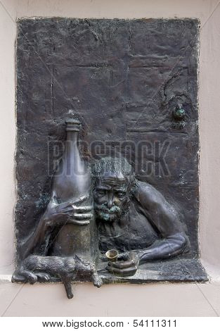 drunkard And A Cat
