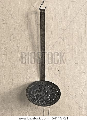 Vintage Skimmer Ladle