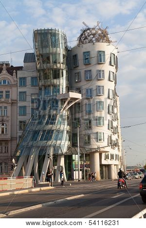 Dancing Houses In Prague, Czech Republic
