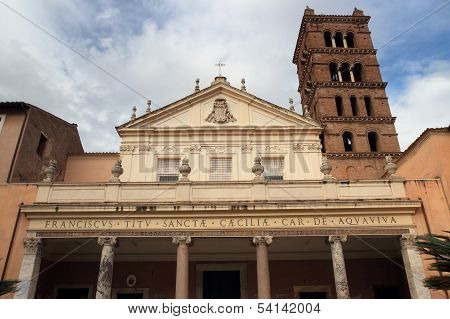 St. Cecilia Church In Rome