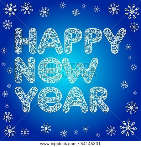 New Year Greeting Card