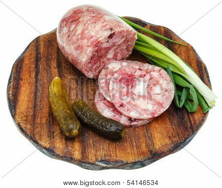 Brawn And Pickled Cucumbers