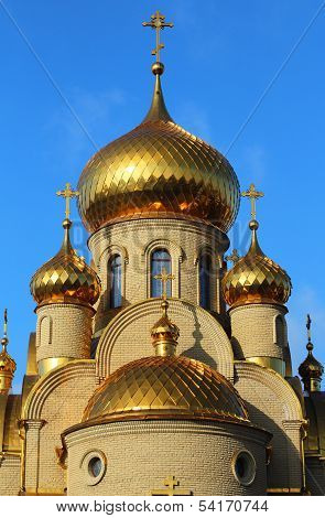Church with domes