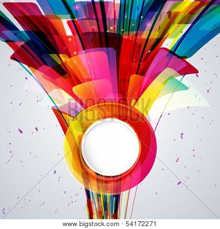 Multicolor abstract bright background. Elements for design. 