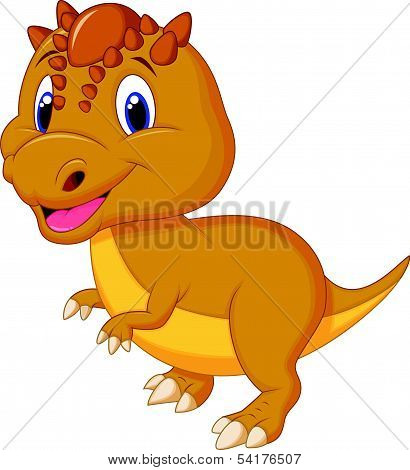 Cute dinosaur cartoon