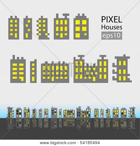 Pixel Buildings
