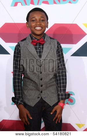 LOS ANGELES - NOV 17:  Curtis Harris at the TeenNick Halo Awards at Hollywood Palladium on November 17, 2013 in Los Angeles, CA