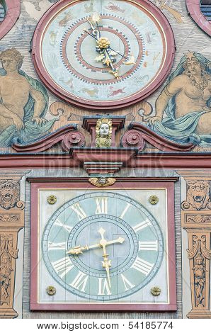 City Hall On Market Square In Tubingen, Germany