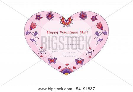 Valentine card