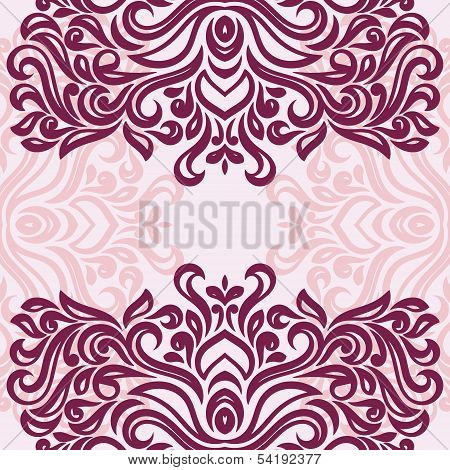 Vector ornate frame