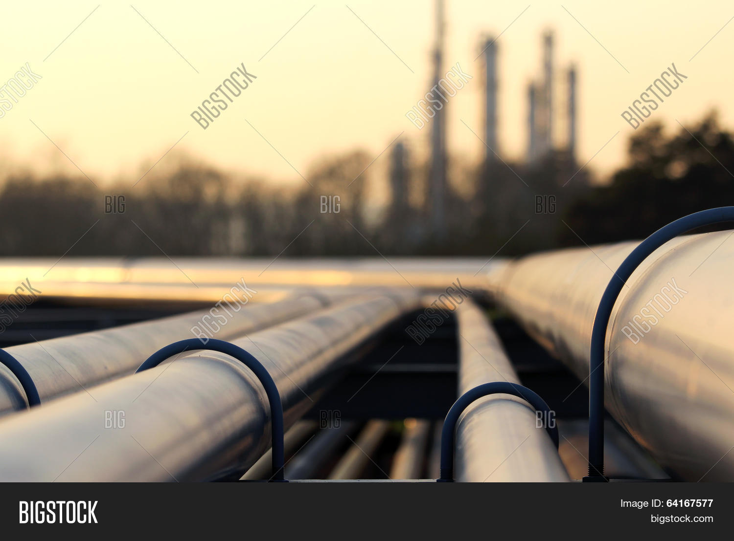 Steel Pipes Crude Oil Image & Photo (Free Trial) Bigstock