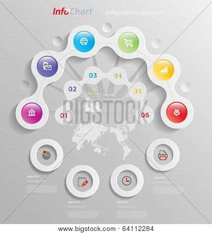 Stylized Infographics Presentation,option Template