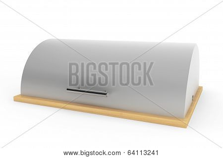 Modern Steel Bread Bin