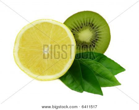 Zitrone-kiwi