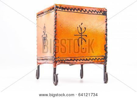 Moroccan Lantern isolated on white background