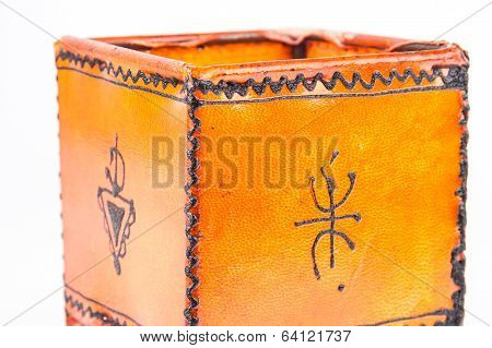 Moroccan Lantern isolated on white background