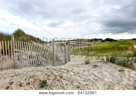 Cape Cod Beach Fence