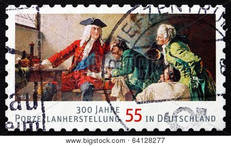 Postage Stamp Germany 2010 Porcelain Production In Germany