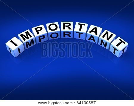 Important Blocks Show Significant And Critical Importance