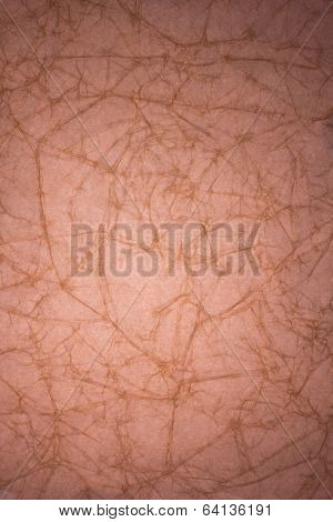 Brown Crumpled Paper Background Texture