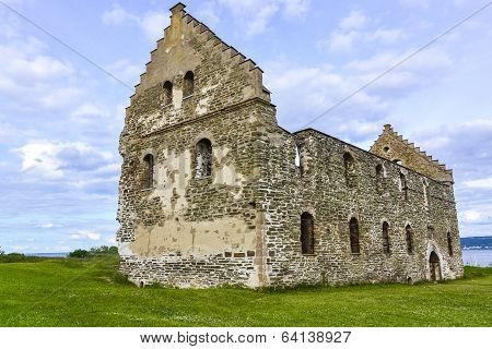 Visingsborg castle ruin in Visingso, an island in Sweden.