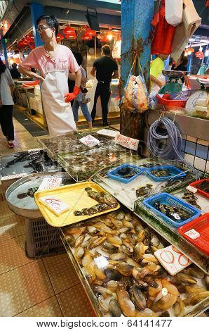Fish Market in Hong Kong