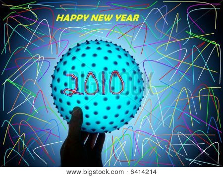 Gott nytt år bollen