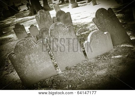 Old Cemeteries - Tombstone Closeups