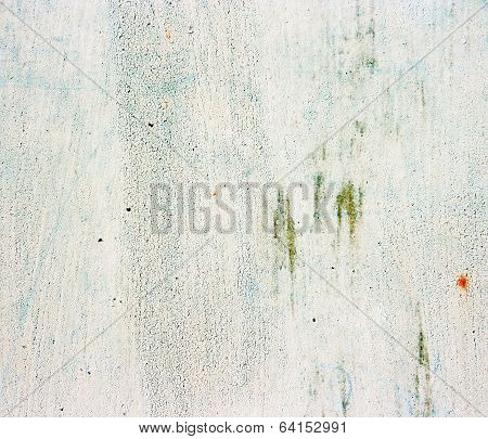 The old metalic plate with paint.