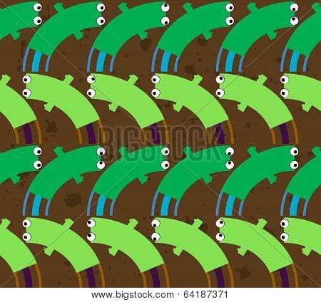 abstract decorative funny seamless pattern