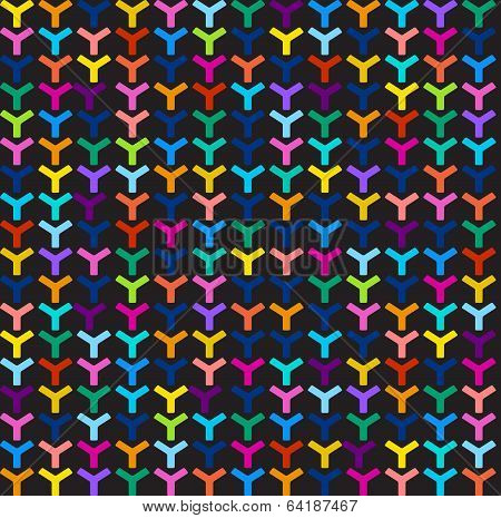 abstract decorative fashion seamless pattern